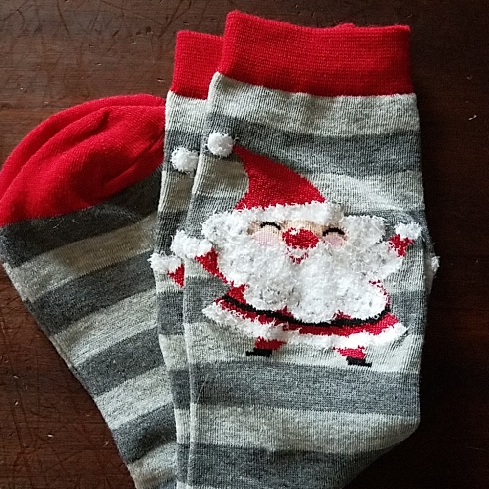 ⭐ NWOT Christmas Santa Socks